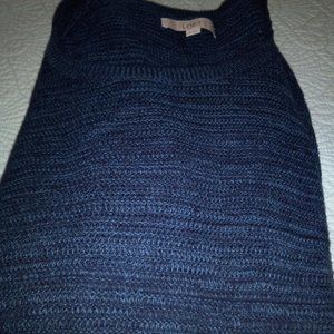 Loft Pullover Navy Blue Sweater. Size XL.